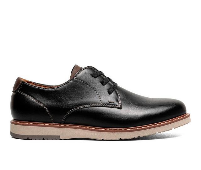 Boys' Florsheim Little& Big Kid Vibe Plain Toe Dress Oxfords in Black color