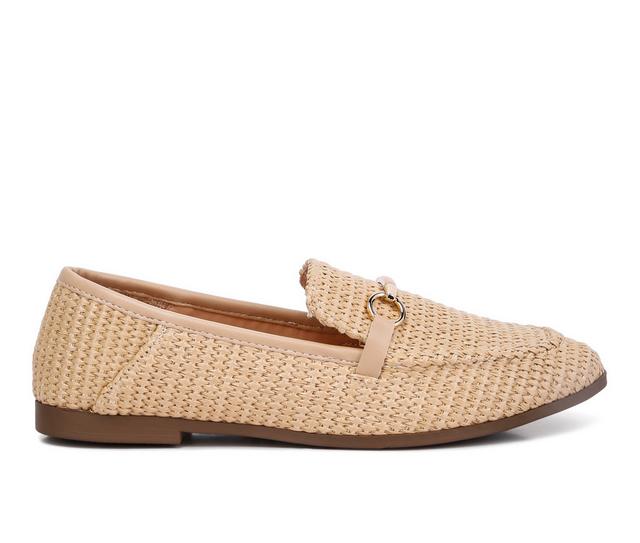 Women's Rag & Co Asher Horsebit Loafers in Beige color