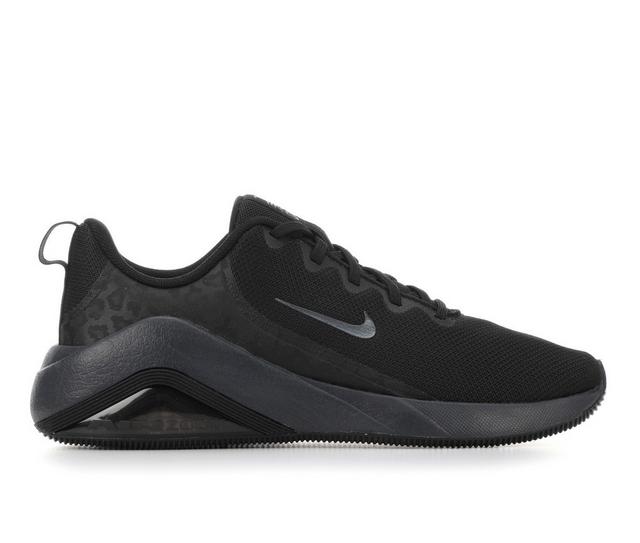 Women's Nike Air Bella 7 Training Shoes in Black/Black color