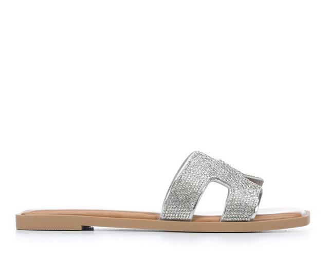 Women's Soda Aralia-S Sandals in Silver color