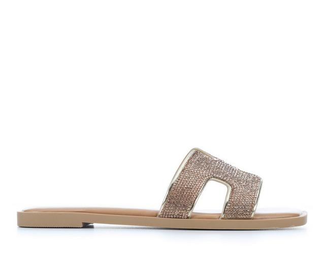 Women's Soda Aralia-S Sandals in Bronze color