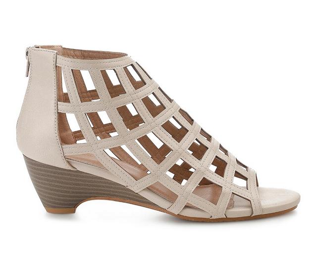 Women's Henry Ferrara Bologna Dress Sandals in Beige color