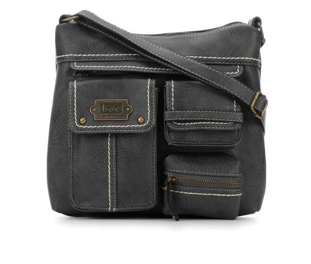 BOC Multi Utility Crossbody Handbag in Charcoal color