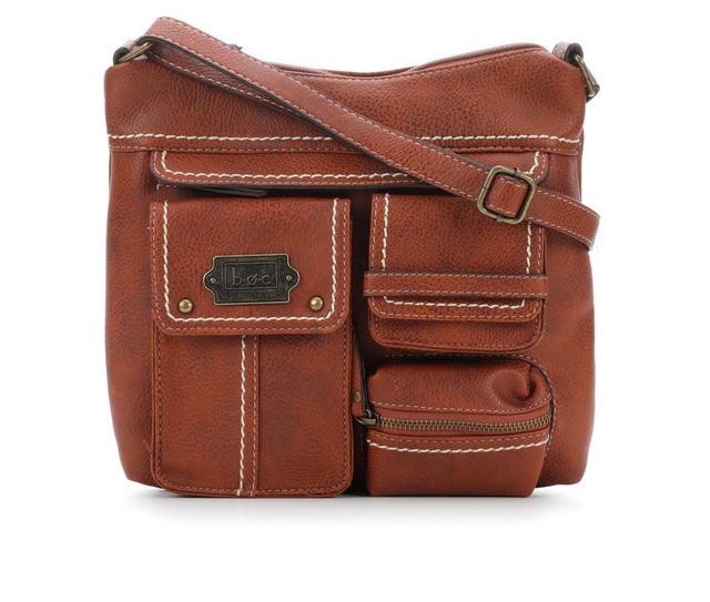 BOC Multi Utility Crossbody Handbag in Saddle color