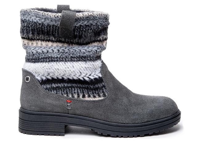 Women's Minnetonka Joli Slouchy Boots in Charcoal Multi color