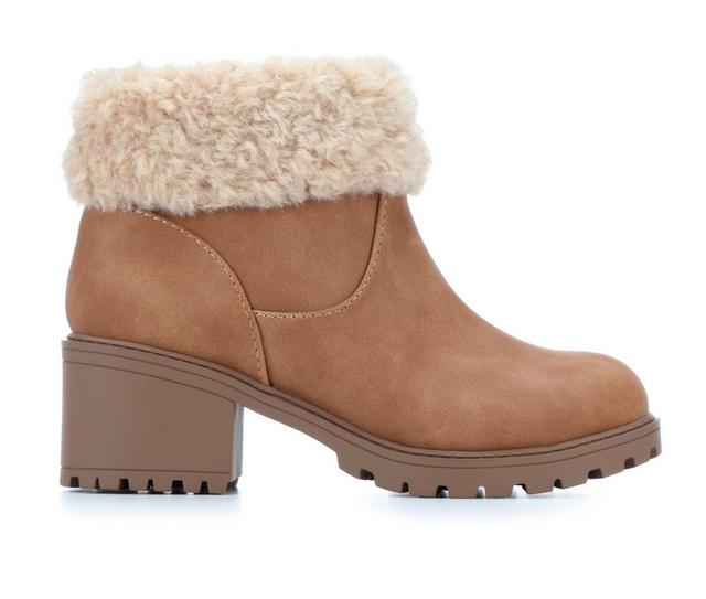 Girls' Unr8ed Little Kid & Big Kid Sadie Boots in Tan color