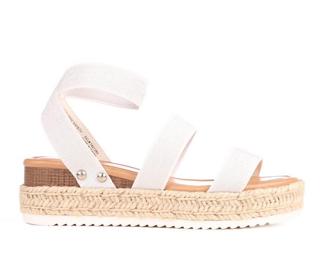 Girls' Soda Little Kid & Big Kid Emma Sandals in White color