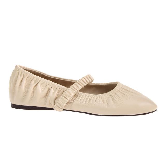 Women's Chinese Laundry Avery Flats in Cream color