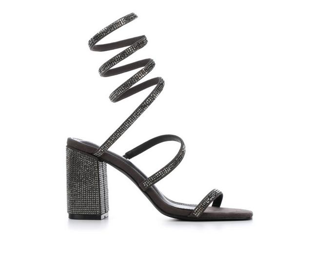 Women's Rampage Elise Dress Sandals in Black color