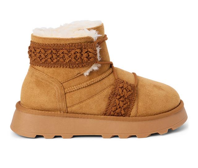 Women's Beach by Matisse Matterhorn Platform Winter Boots in Chestnut color