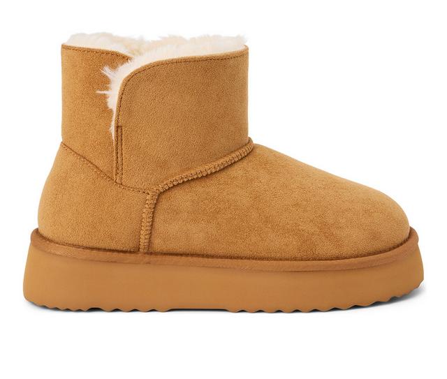 Women's Beach by Matisse Yukon Platform Winter Boots in Chestnut color