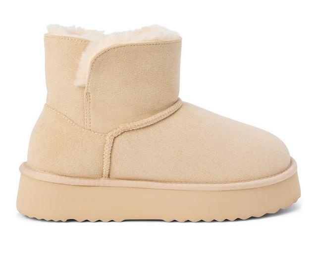 Women's Beach by Matisse Yukon Platform Winter Boots in Natural color