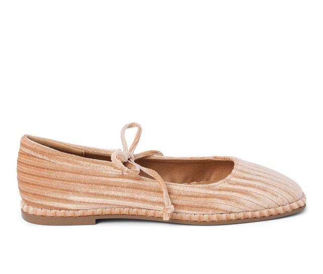 Women's Coconuts by Matisse Gerry Flats in Dusty Rose Vlvt color