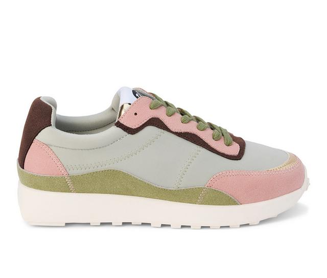 Women's Coconuts by Matisse Metro Sneakers in Sage Multi color