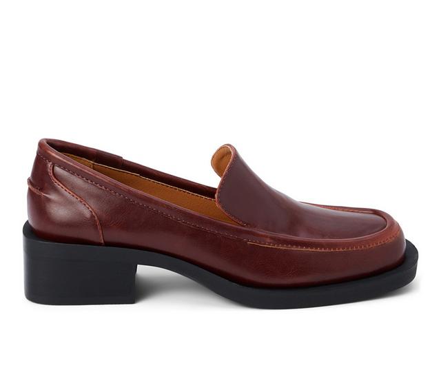 Women's Coconuts by Matisse Professor Loafers in Mahogany color