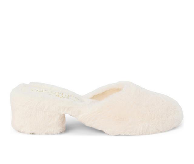 Women's Coconuts by Matisse Teddy Heeled Mules in Ivory color