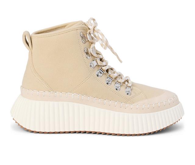 Women's Coconuts by Matisse Trek Sneaker Boots in Ivory color