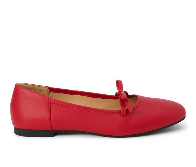 Women's Coconuts by Matisse Missy Flats in Red color