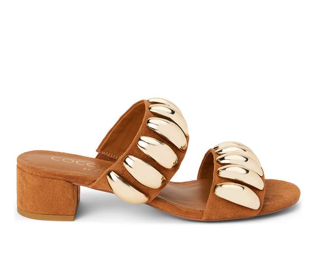 Women's Coconuts by Matisse Dome Dress Sandals in Fawn color