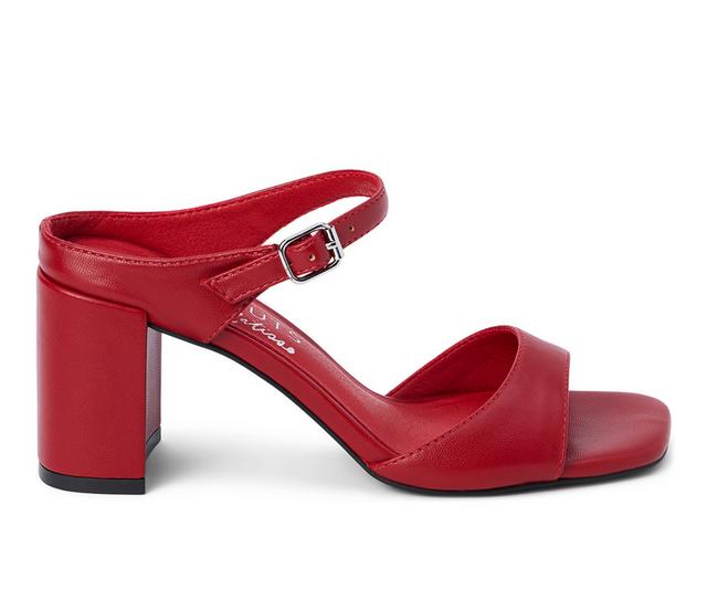 Women's Coconuts by Matisse Donnie Dress Sandals in Red color