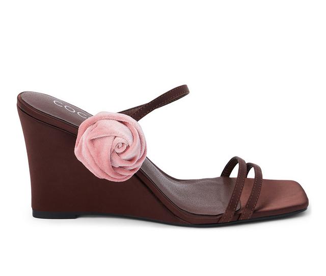 Women's Coconuts by Matisse Rosa Wedges in Choco color