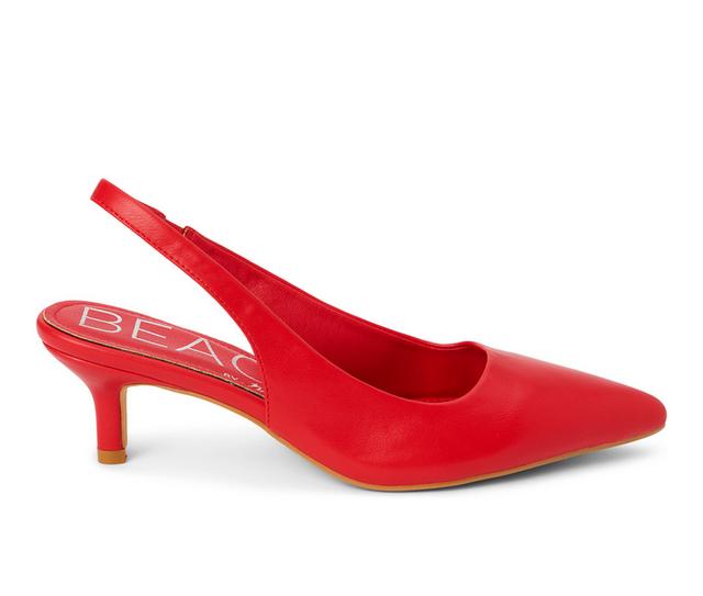 Women's Beach by Matisse Grazia Pumps in Red color