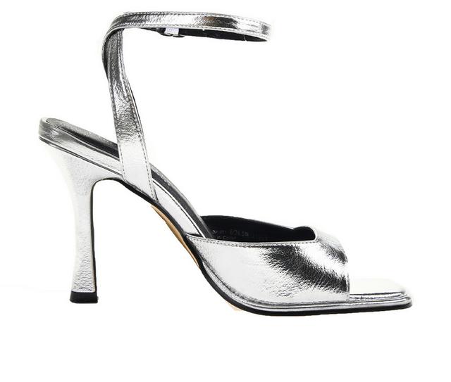 Women's Chinese Laundry Lynwood Dress Sandals in Silver color