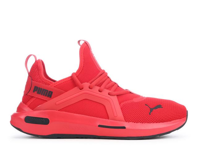 Men's Puma Softride Enzo 5.0 Running Shoes in Red color