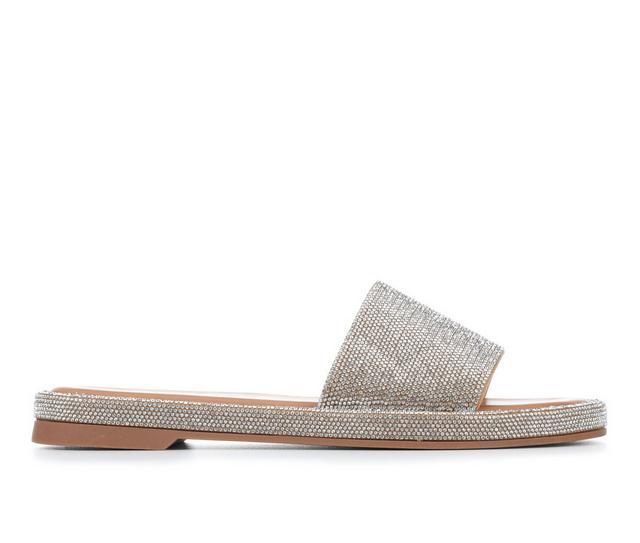 Women's Madden Girl Addiie Sandals in Silver color