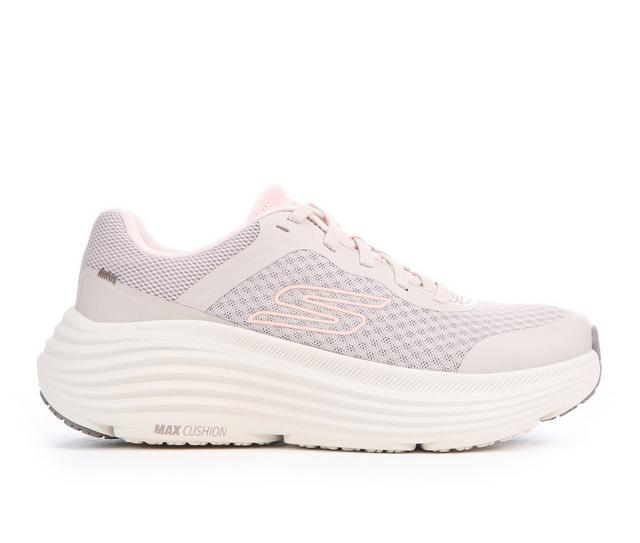 Women's Skechers Go 129470 Max Cushion Endeavour Running Shoes in Natural color