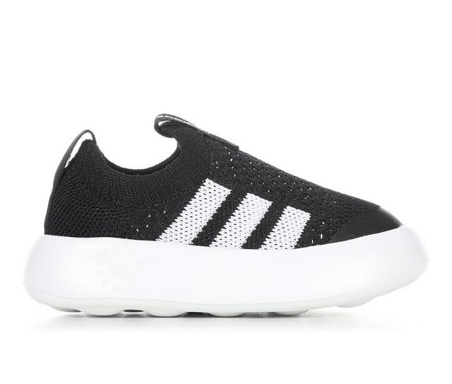 Kids' Adidas Infant & Toddler Bubblecomfy Running Shoes in Black/White color