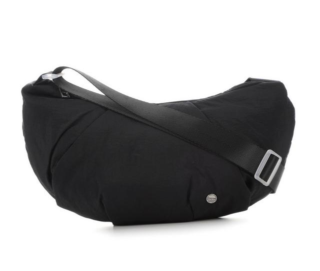 MAYIM HYDRATION Crescent Bag Handbag in Black color