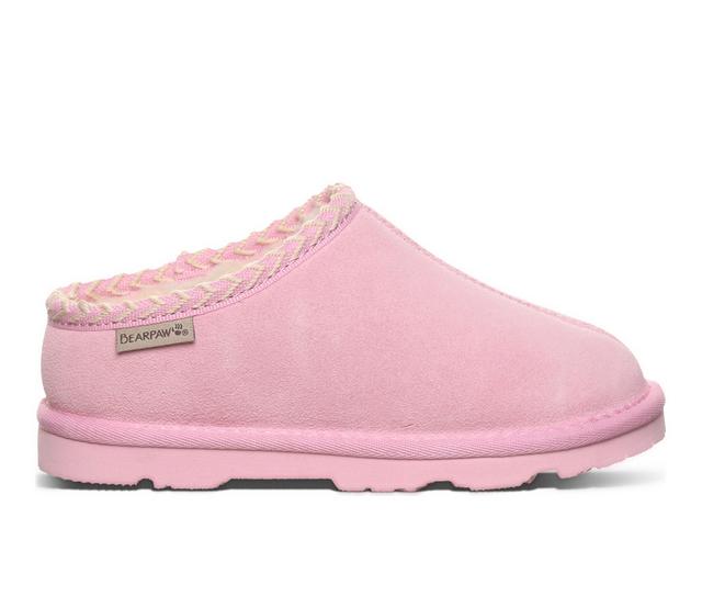 Girls' Bearpaw Little & Big Kid Tabitha Winter Clogs in Prism Pink color