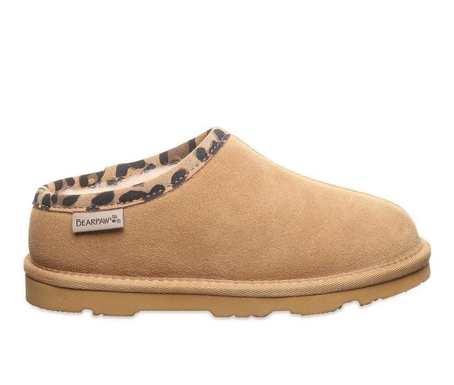 Girls' Bearpaw Little & Big Kid Tabitha Winter Clogs in Iced Coffee/Lpd color