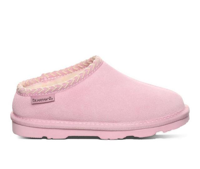 Girls' Bearpaw Little & Big Kid Tabitha Winter Clogs in Pink Lemonade color