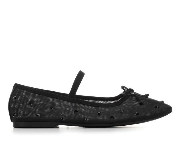 Women's Soda Rue-S Flats in Black color