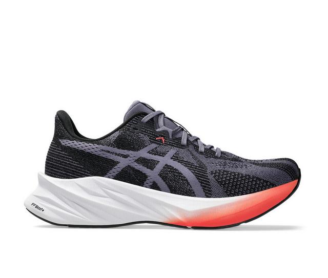 Women's ASICS Dynablast 5 Running Shoes in Grey/Purple color