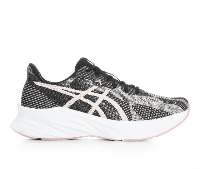 Women's ASICS Dynablast 5 Running Shoes in Black/Pink color