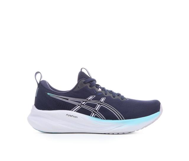Women's ASICS Gel Pulse 16 Running Shoes in Midnight/Violet color