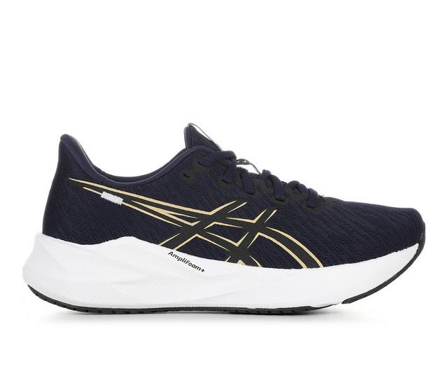 Women's ASICS Versablast 4 Running Shoes in Navy/Champagne color