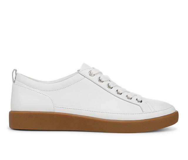 Women's Vionic Winny Gum Sneakers in White/Gum color