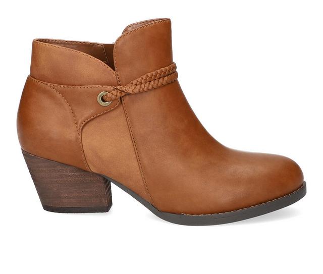 Women's Bella Vita Audrina Booties in Tan color