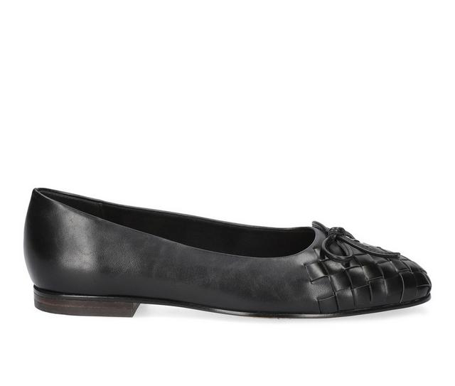 Women's Bella Vita Francie Flats in Black color