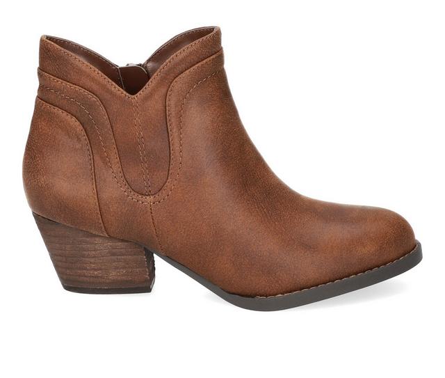 Women's Bella Vita Trust Booties in Tan color