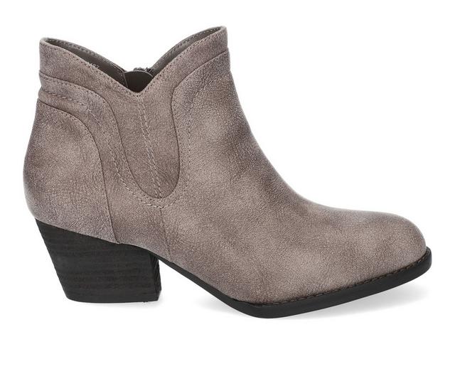 Women's Bella Vita Trust Booties in Grey color