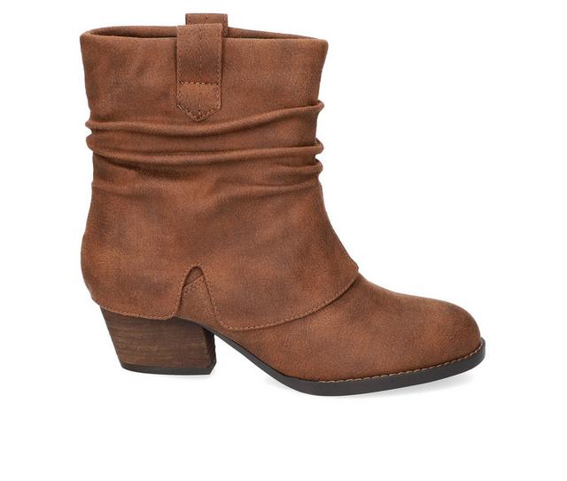 Women's Bella Vita Twyla Booties in Tan color