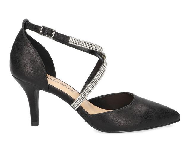 Women's Bella Vita Zabella Pumps in Black Metallic color