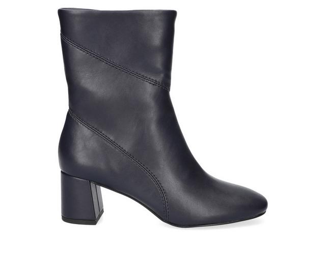 Women's Bella Vita Harp Booties in Navy color