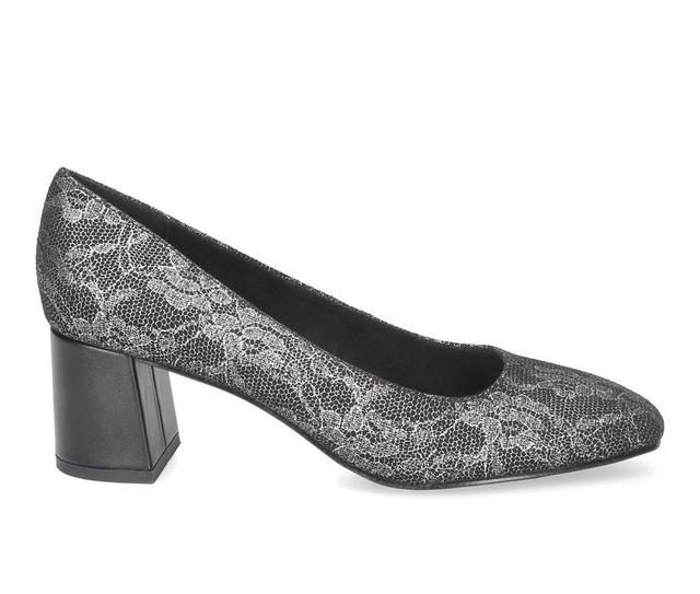 Women's Bella Vita Jillian Pumps in SILVER LACE color