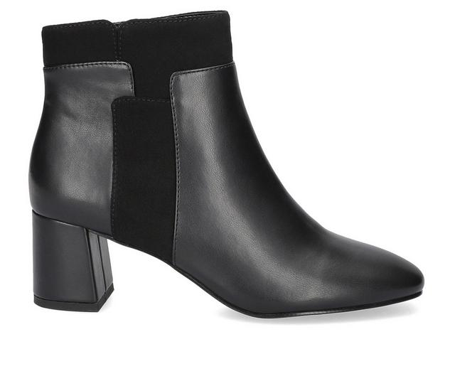 Women's Bella Vita Medley Booties in Black color